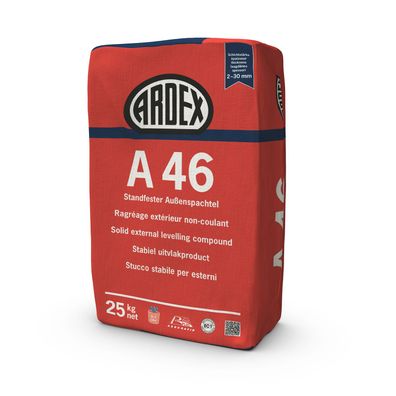 ARDEX A 46 Standfester Außenspachtel 25kg