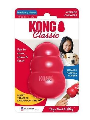 KONG Classic Spielzeug M, rot