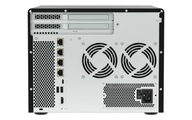 8-Bay QuTS hero NAS 6 x 3.5" SATA+2
