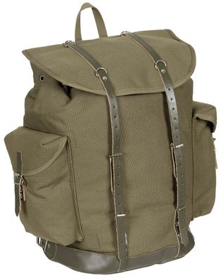 Bundeswehr Gebirgsrucksack altes Modell oliv 35 L Packtasche Outdoor 100% Baumw