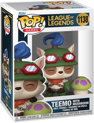 League of Legends - Teemo with Mushroom 1138 Funko Pop!