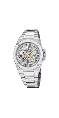 Festina SWISS MADE HERREN UHR Automatik F22006 Edelstahl Armband