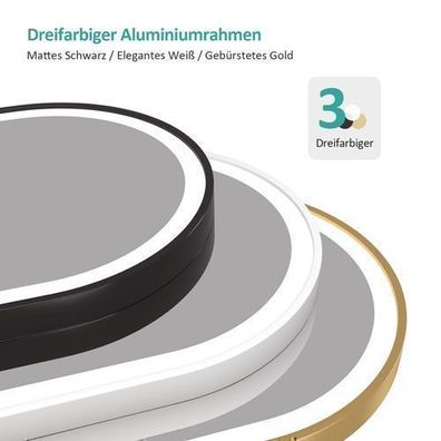 EMKE Ganzkörperspiegel mit LED Beleuchtung Standspiegel Ankleidespiegel Spiegel