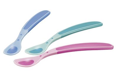 Nuby Wärmesensorlöffel soft, 3er Set, sortiert 623643