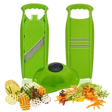Börner Rohkost Reiben-Set 3-teilig, grün