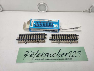 Märklin H0 AC 5145 geraden Kontaktgleis-Satz für das klassische M-Gleissystem / OVP