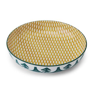 Mikasa Pasta-Bowl "Green Leaf" 900895