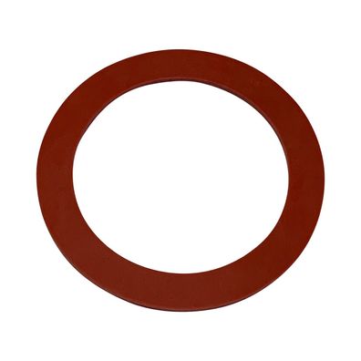 Flachdichtung 75 mm x 56 mm x 2 mm, Dichtring ROT made in Germany
