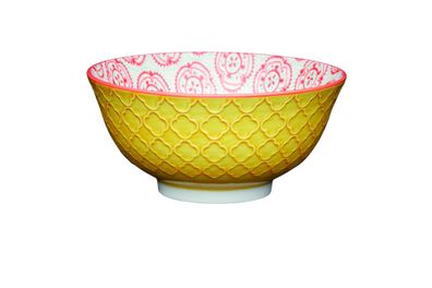 Mikasa Bowl "Yellow Floral" 900881