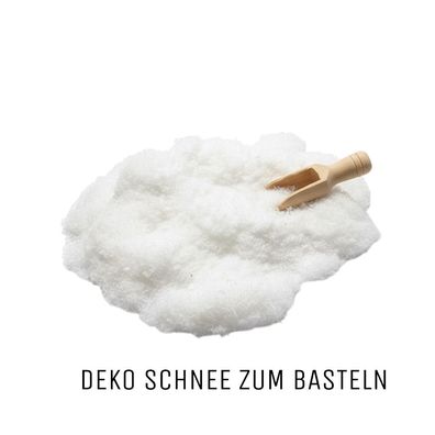 Dekoschnee Kunstschnee Deko Schnee Kunst Weihnachten Modelleisenbahn Streuschnee