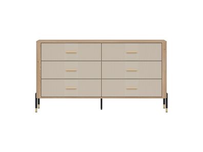 Kommode Dante DT05 - Cremona Eiche/Kaschmir