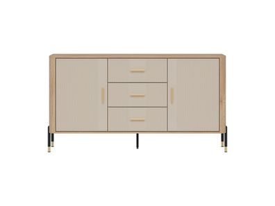 Kommode Dante DT06 Sideboard - Cremona Eiche/Kaschmir