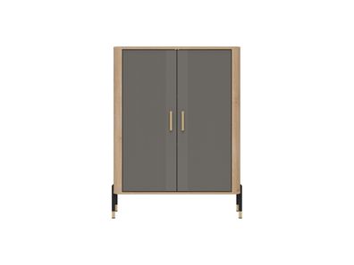 Kommode Dante DT11 Wohnzimmerschrank - Cremona Eiche/Kaschmir