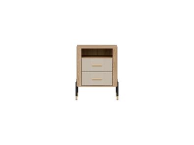 Nachttisch Dante DT22 Nachtschrank - Cremona Eiche/Kaschmir