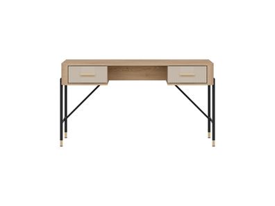 Schreibtisch Dante DT23 140 cm - Cremona Eiche/Kaschmir