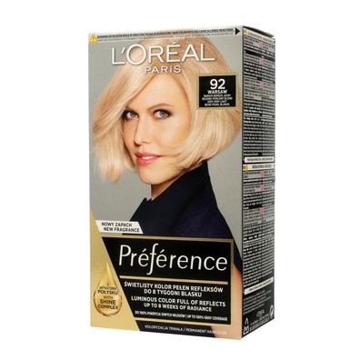 Preference Haarfarbe Nr. 92 Warschau - sehr helles Beige-Perlblond 1op