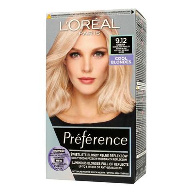 Preference Haarfarbe 9.12 Siberia - Very Light Ash Beige Blonde 1op
