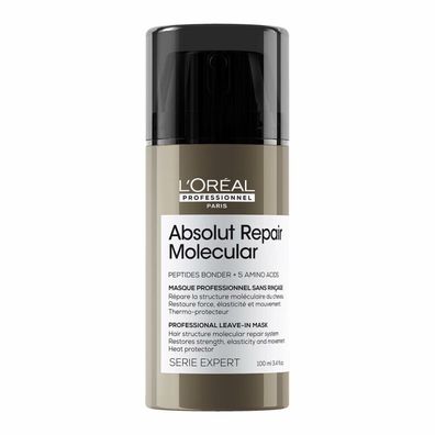 Absolut REPAIR Molecular professional repairing leave-in mask for damaged hair 100ml