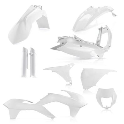 Acerbis Plastik Full Kit passend für KTM - Weiß