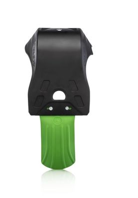 Acerbis Motorschutzplatte passend für Kawasaki - Schwarz/Grün
