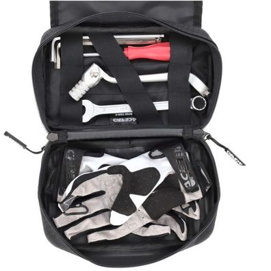 Acerbis Kotflügel/Hecktasche Logo 2 Liter - Schwarz/Weiß