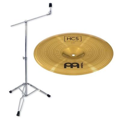 Meinl Becken HCS14CH China 14 Zoll mit Galgen-Beckenständer