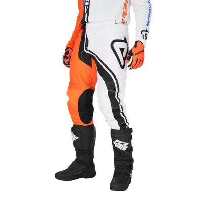 Acerbis Motocross Hose MX-Track Connection - Weiß/Orange - 32
