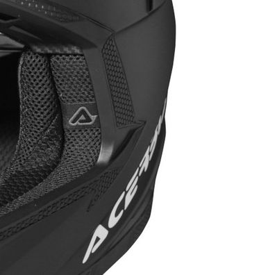 Acerbis MX- Enduro Helm T711 - Schwarz 2 - L
