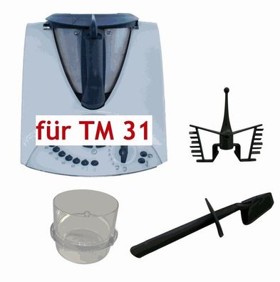 Rühraufsatz, patel und Messbecher passend u. geeignet für Thermomix TM31, chaber