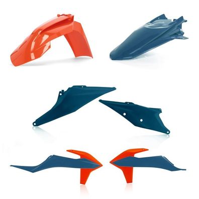 Acerbis Plastik Kit passend für KTM - Blau/Orange