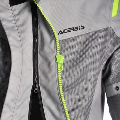 Acerbis Jacke Ramsey Vented 2.0 - Grau/Gelb - S