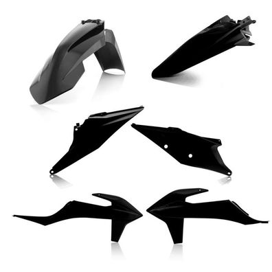 Acerbis Plastik Kit passend für KTM - Schwarz