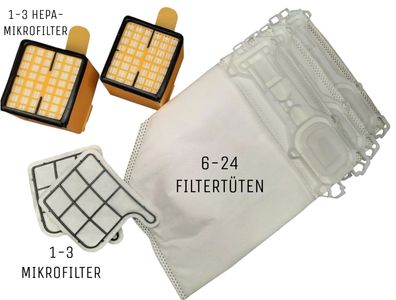 TOP Motorschutzfilter Filtertüten Hepafilter geeignet Vorwerk VK 135 - 136 TOP