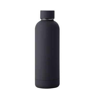 Trinkflasche Thermo Thermotrinkflasche 0,5 L Schraubverschluss Edelstahl Flasche