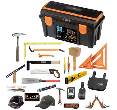 PICARD Starter Set Zimmerer im Kunststoffkoffer 27-teilig Nr. 0070021-040