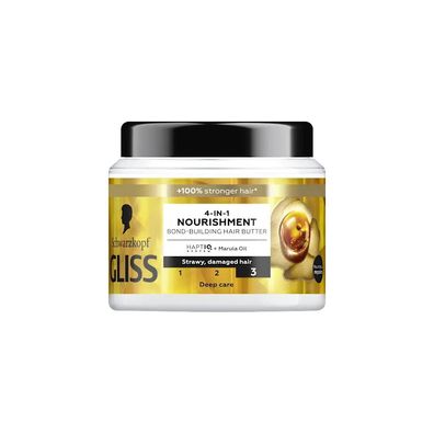 Schwarzkopf GLISS Haarmaske 4 in 1 Nourishment, 400 ml