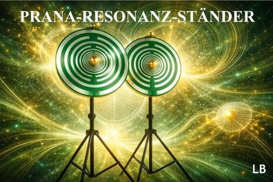 Multiwellen-Oszillator LB Teslaantennen Prana Resonanz-Ständer Radionik Chi Therapie