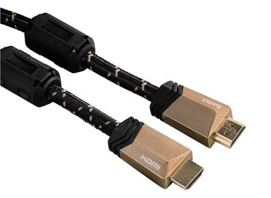 Hama HDMI Kabel 5 Meter Ultra High Speed (Monitorkabel 4K / 8K, 48 Gbit/s, Ultra HD)
