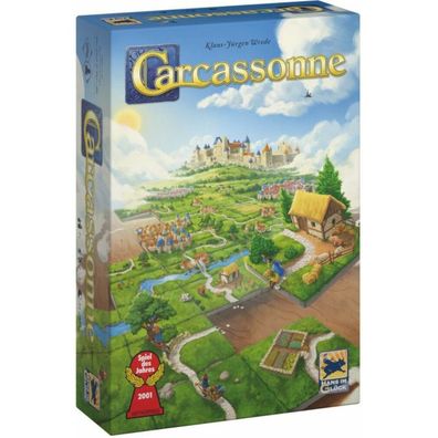 Asmodee Carcassonne V3.0, Brettspiel (Spiel des Jahres 2001)