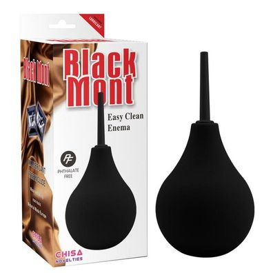 Anal Duche Easy Clean 17 cm Schwarz