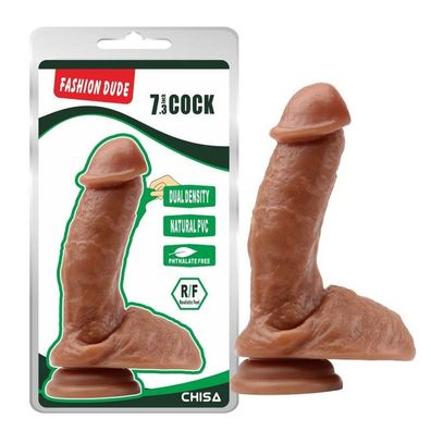 Dildo Dual Density Fashion Dude 18.5 x 4.3 cm Latein