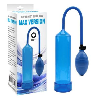 Penis-Saugbombe MAX Version Blau