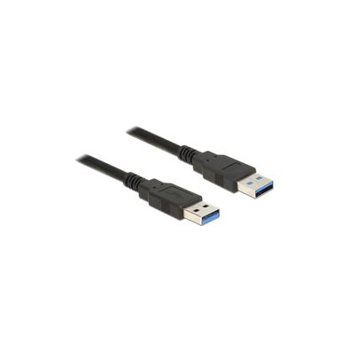 DELOCK USB Kabel USB3.0 A -> A St/St 1.50m schwarz