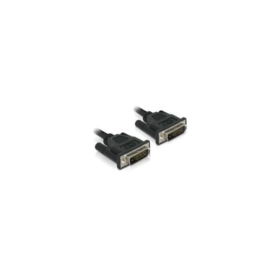 DELOCK DVI Kabel DVI(24 + 1) -> DVI(24 + 1) St/St 0.50m N