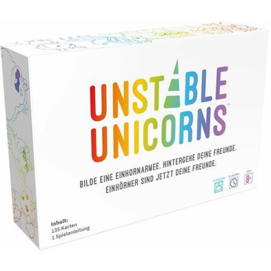 Asmodee Unstable Unicorns, Kartenspiel