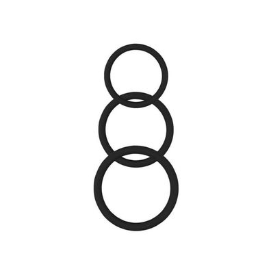 Magnum Force Cock Ring Silikon Schwarz