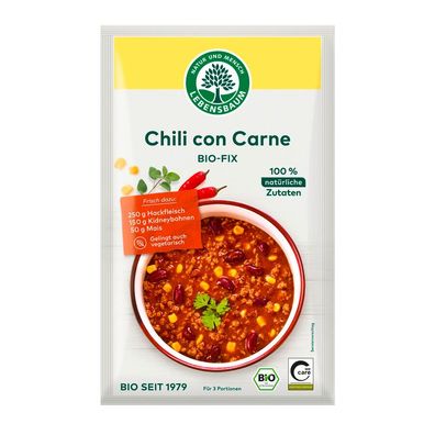 6x Lebensbaum Chili con Carne Bio Fix 30g