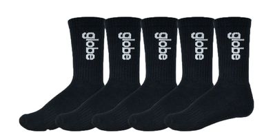 GLOBE Socken O.G. Vert Logo Hi Sock 5 Pack black