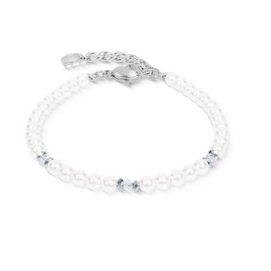 Armband - Edelstahl - Crystal Pearl Kristalle