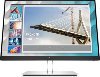 HP E24i G4 - 61 cm (24 Zoll)- Schwarz - Silber